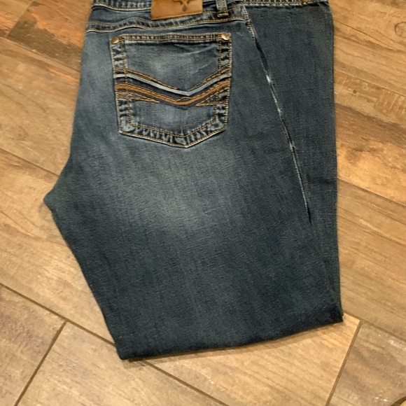 Wrangler Dark Blue boot Jeans - Picture 1 of 8